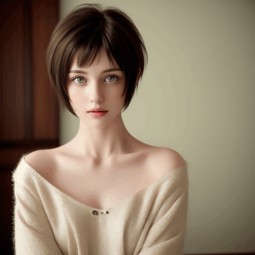 美女模特示例5